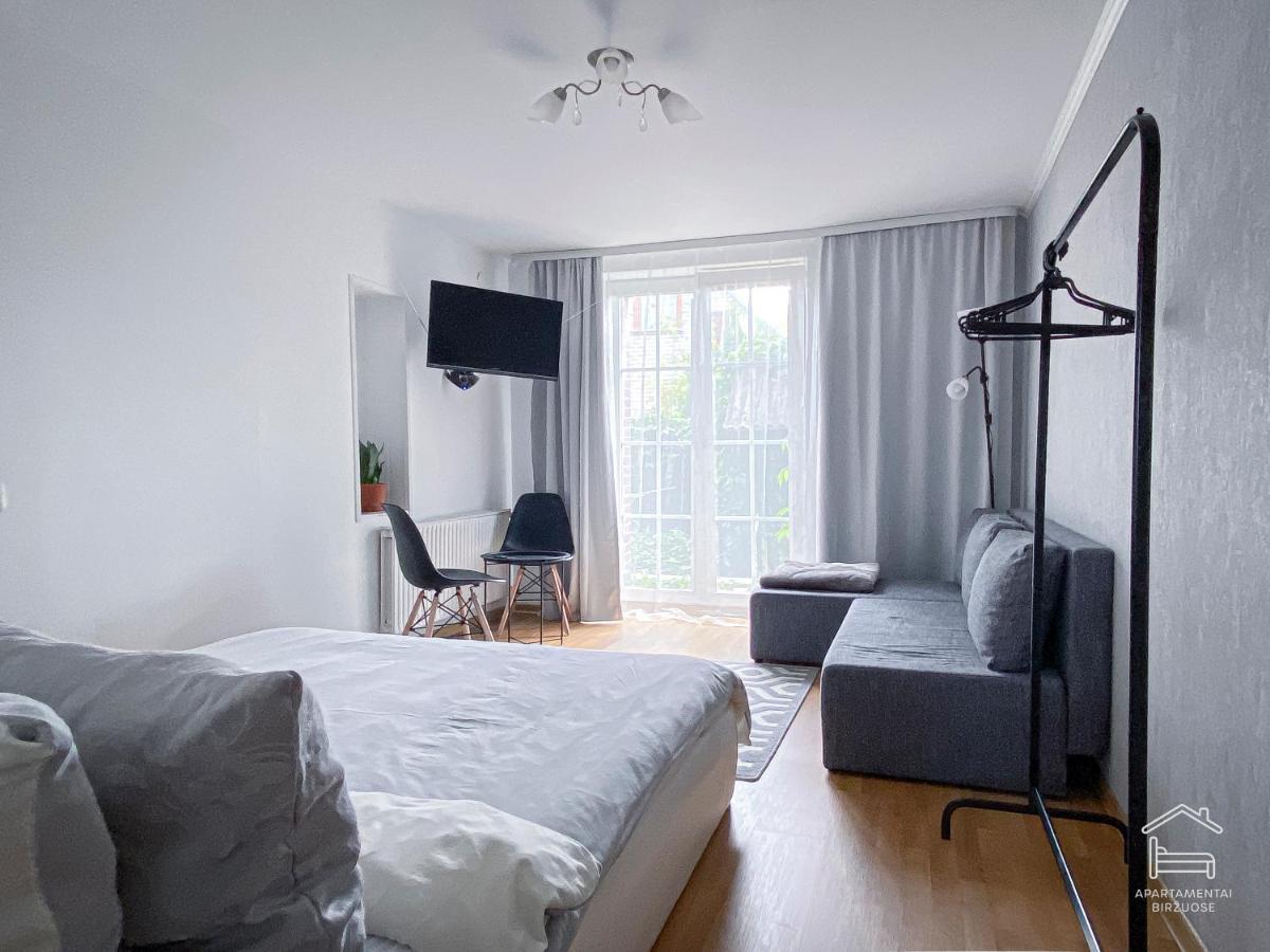 Apartamentai Birzuose, Double Bedroom And Single Bedroom Apartments Biržai Exterior foto